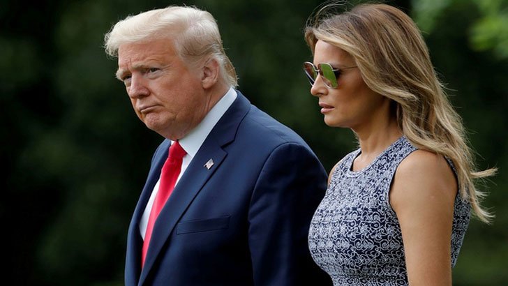 ফার্স্ট লেডির চেয়ে ট্রাম্পের ‘উপসর্গ বেশি