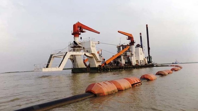 হাওরের নদী খনন প্রকল্পে সাড়ে তিনশ’ কোটি টাকা