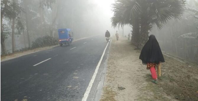 চার অঞ্চলে শৈত্যপ্রবাহ, সর্বনিম্ন তাপমাত্রা ৮.৩