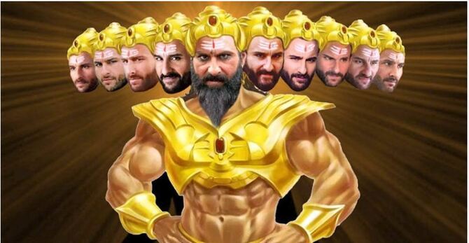 রাবণ নিয়ে মন্তব্য করে মামলা খেলেন সাইফ আলি খান