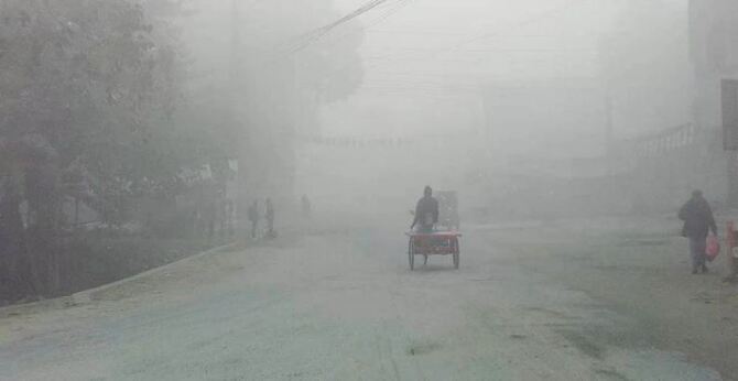পঞ্চগড়ে টানা ৯ দিন ধরে বইছে মৃদু শৈত্যপ্রবাহ
