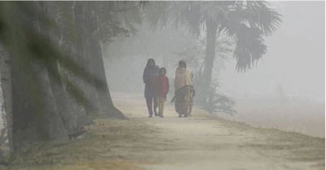 শৈত্যপ্রবাহ ৯ অঞ্চলে, বদলগাছীতে সর্বনিম্ন তাপমাত্রা