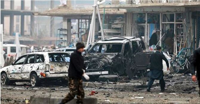 কাবুলে গাড়ি বোমা হামলায় নিহত ৯