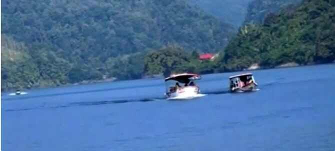 রাঙ্গামাটিতে বাড়ছে পর্যটকদের ভিড়