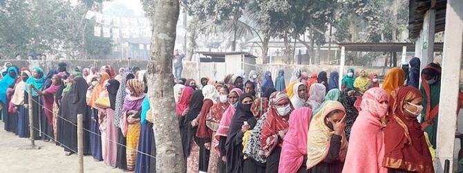 পঞ্চম ধাপে ২৯ পৌরসভায় ভোটগ্রহণ চলছে