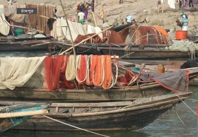 দুই মাস বেকার থাকবে চাঁদপুরের জেলেরা