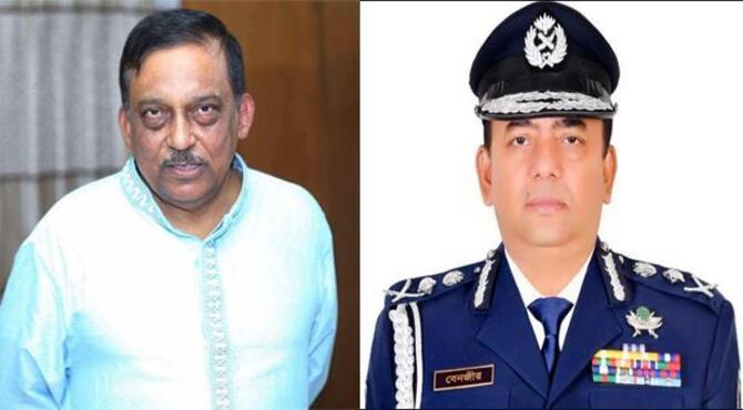 টিকা নিলেন স্বরাষ্ট্রমন্ত্রী ও পুলিশ প্রধান