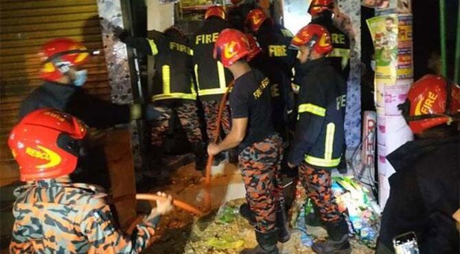 সেপটিক ট্যাংক বিস্ফোরণে ৫ জন আহত