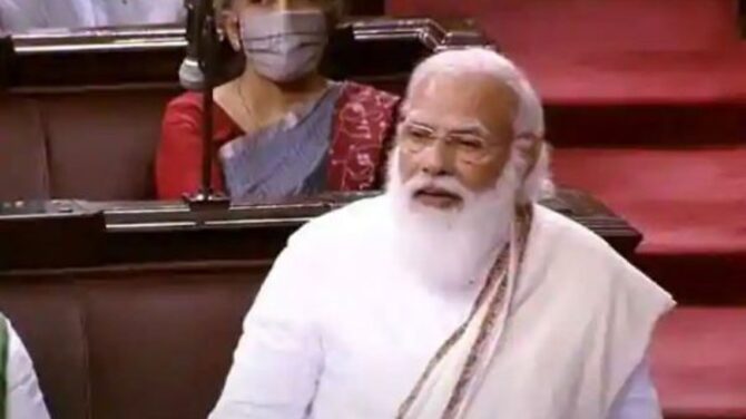 আন্দোলনকারীদের ‘পরজীবী’ বললেন মোদি