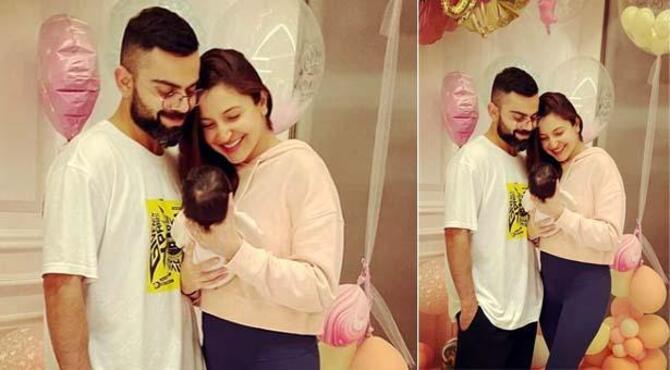 বিরাট-আনুশকার মেয়ের ছবি ও নাম প্রকাশ