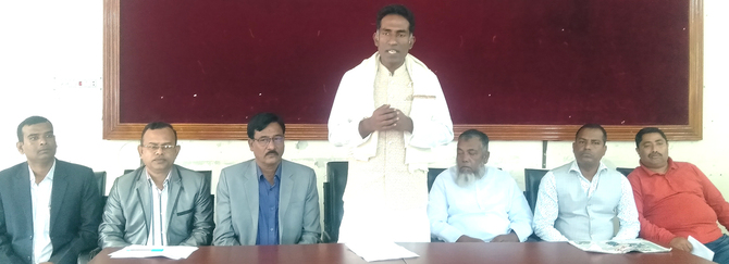 নেত্রকোনায় বিএনপির মেয়র প্রার্থীর সাংবাদিক সম্মেলন