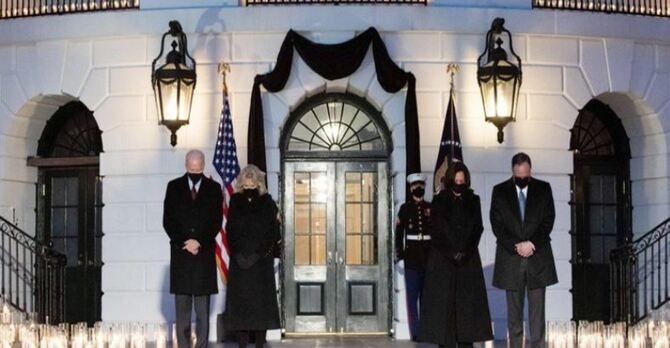 করোনায় যুক্তরাষ্ট্রে মৃত্যু ৫ লাখ, ‘হৃদয়বিদারক’ বললেন বাইডেন