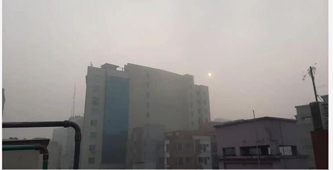 আকাশ পরিষ্কার থাকায় ঢাকায় কুয়াশা
