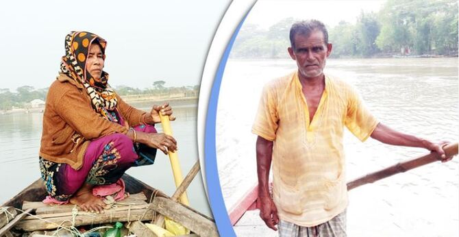 মরছে নদী কমছে মাঝি