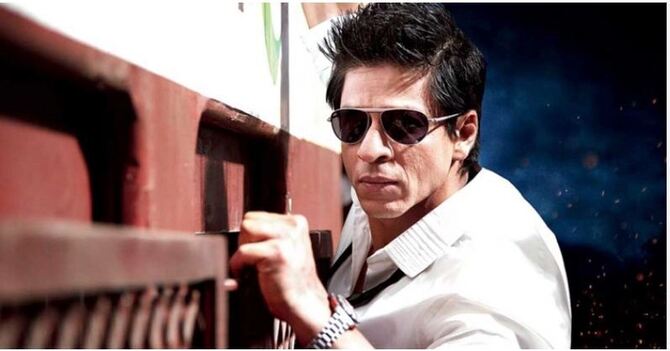 বুর্জ খলিফায় শাহরুখ খানের অ্যাকশন