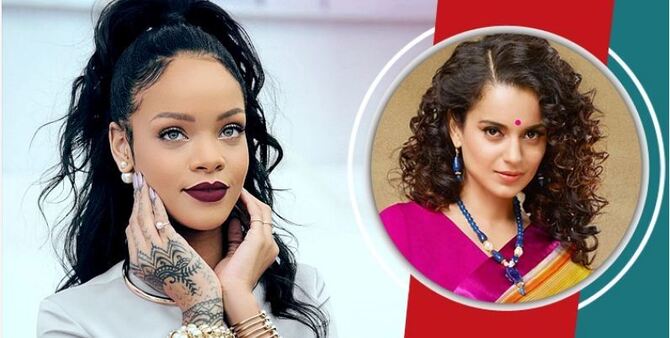 পপগায়িকা রিহানাকে ‘পর্ন স্টার’ বললেন কঙ্গনা