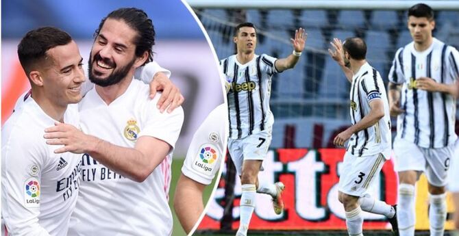 দুইয়ে উঠল রিয়াল, রোনালদোর গোলেও জয় পেল না জুভেন্টাস