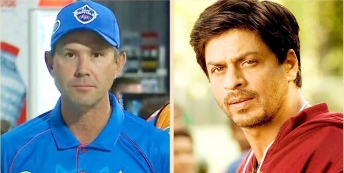 শাহরুখ খান হতে গিয়ে নিজের স্ত্রী হারাতে চান না পন্টিং