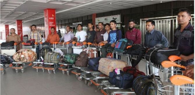 দুই ফ্লাইটে সৌদি ও ওমান গেলেন ৪৭৬ প্রবাসীকর্মী