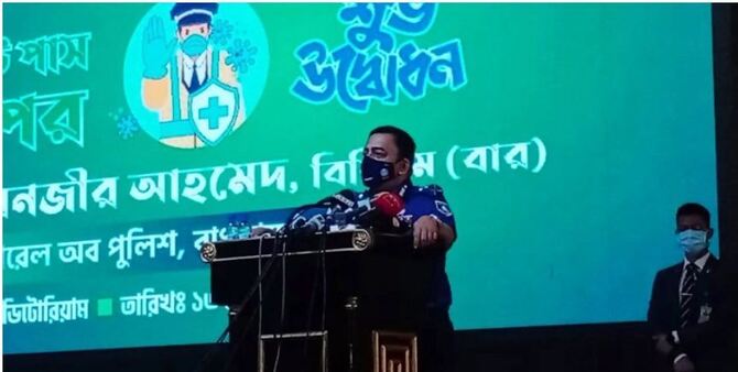 সাংবাদিকদের ‘মুভমেন্ট পাস’ লাগবে না : আইজিপি