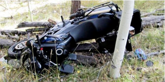 ট্রাকচাপায় প্রাণ গেল মোটরসাইকেল চালকের