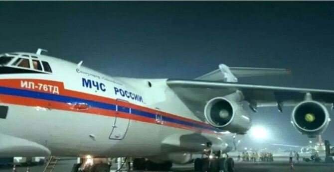 ভারতে দুই প্লেন করোনা চিকিৎসা সরঞ্জাম পাঠাল রাশিয়া