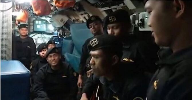 সাবমেরিনের সেই নাবিকদের বিদায়ী গানের ভিডিও ভাইরাল