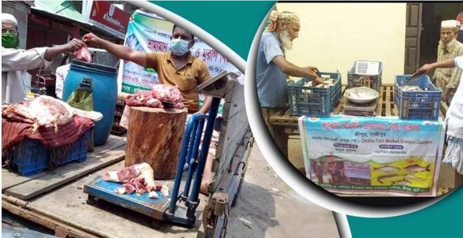 ১৫ দিনে ভ্রাম্যমাণ বাজারে ১৩৩ কোটি টাকার মাছ-মাংস-দুধ-ডিম বিক্রি