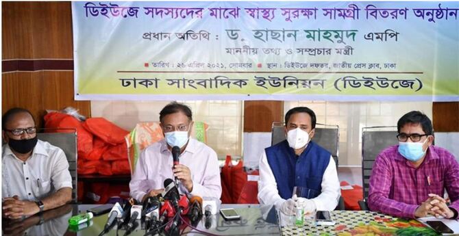 উগ্রবাদী গোষ্ঠীর পক্ষে বিবৃতি দিচ্ছেন মির্জা ফখরুল : তথ্যমন্ত্রী