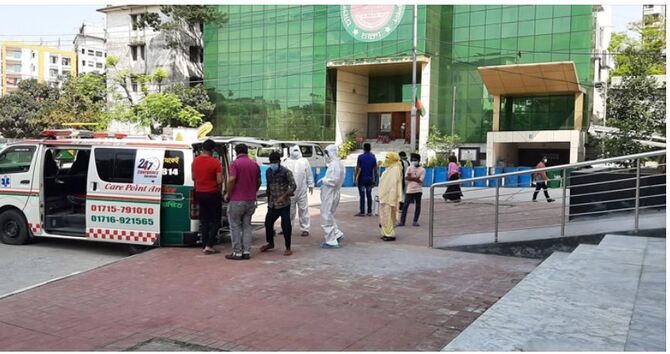 দেশের সবচেয়ে বড় করোনা হাসপাতালে ভর্তি কার্যক্রম শুরু