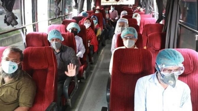 ফের শুরু হলো গণপরিবহন চলাচল