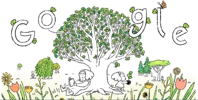বিশ্ব ধরিত্রী দিবসে গুগলের বিশেষ ডুডল