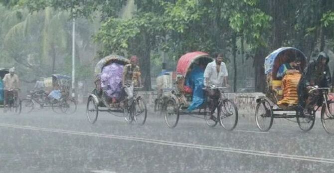 সব বিভাগে আজও বৃষ্টি হতে পারে