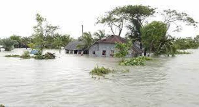 ঘূর্ণিঝড় ইয়াস : পটুয়াখালীর ৯ গ্রাম প্লাবিত, পানিবন্দি ৮ হাজার