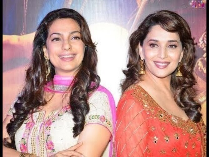 যে কারণে নায়কদের কাউকে বিয়ে করেননি মাধুরী ও জুহি