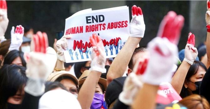 ফের রক্তাক্ত মিয়ানমার, গুলিতে ঝরল ৮ বিক্ষোভকারীর প্রাণ