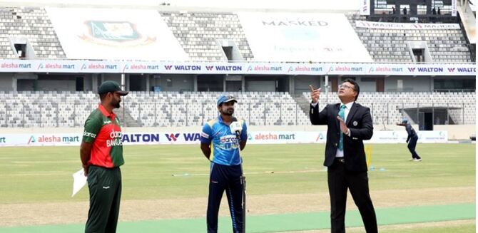 টস জিতে ব্যাটিংয়ে বাংলাদেশ