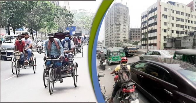 গণপরিবহন ছাড়া সবকিছু স্বাভাবিক