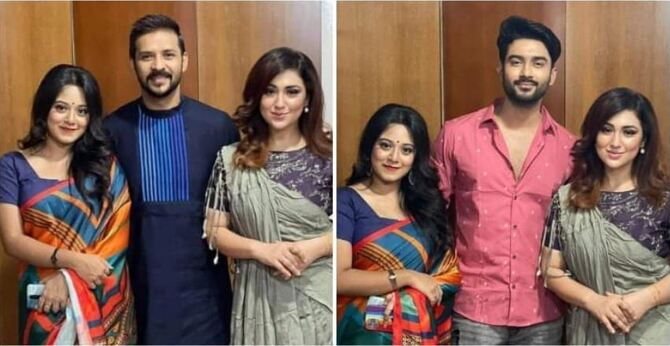 নিরব ও রোশানের সঙ্গে জুটি হলেন অপু বিশ্বাস ও দীঘি