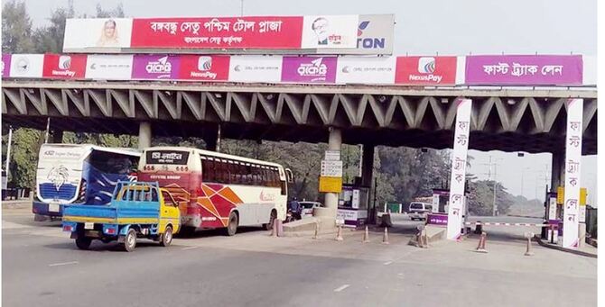 ২৪ ঘণ্টায় বঙ্গবন্ধু সেতু দিয়ে ৩১ হাজার ৮০২ যান পারাপার