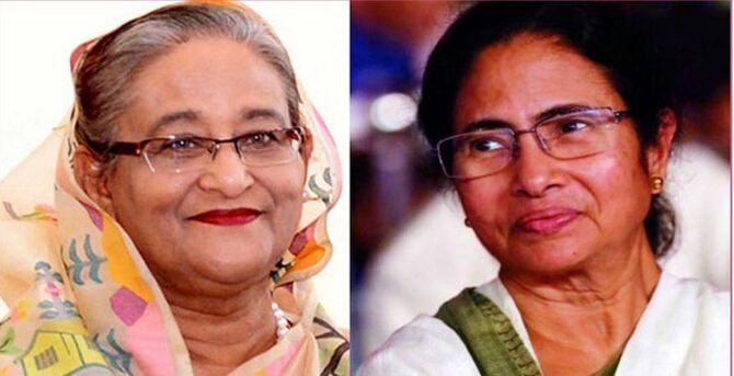 মমতা ব্যানার্জিকে শেখ হাসিনার অভিনন্দন