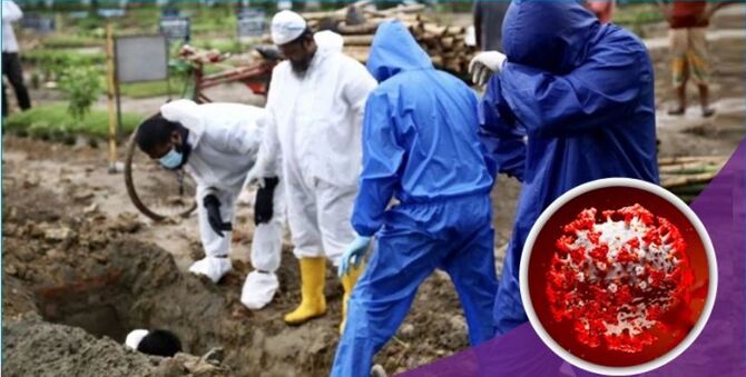 দেশে করোনায় ২৪ ঘন্টায় ৫৬ জনের মৃত্যু, শনাক্ত ১৩৮৬