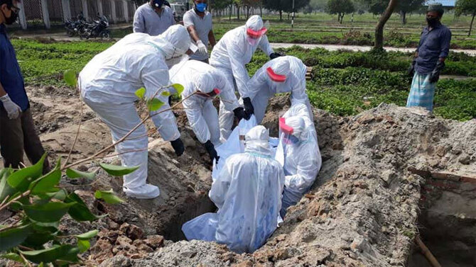 দেশে করোনায় ২৪ ঘন্টায় ৩৩ জনের মৃত্যু, শনাক্ত ১২৩০