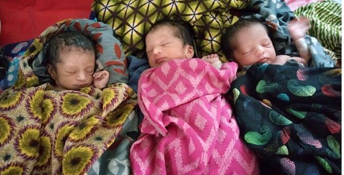 দুইয়ের পর এবার কোলজুড়ে এল ৩ কন্যাসন্তান, খুশি বাবা-মা