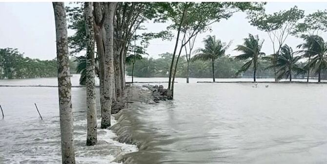 জোয়ারের পানিতে ডুবে শিশুর মৃত্যু