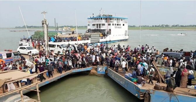 ফেরিঘাটে এবার আনসার মোতায়েন