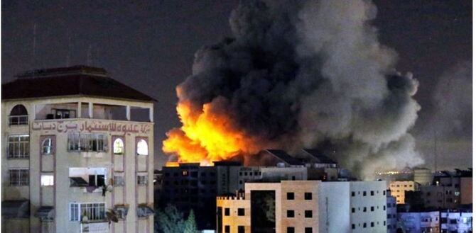 গাজায় ইসরায়েলের বিমান হামলায় নিহত বেড়ে ৩৫