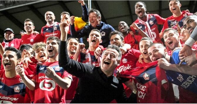 নেইমারদের পেছনে ফেলে ১০ বছর পর চ্যাম্পিয়ন লিলে