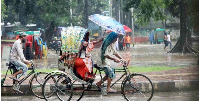 ৩ বিভাগে ভারি বৃষ্টি হতে পারে
