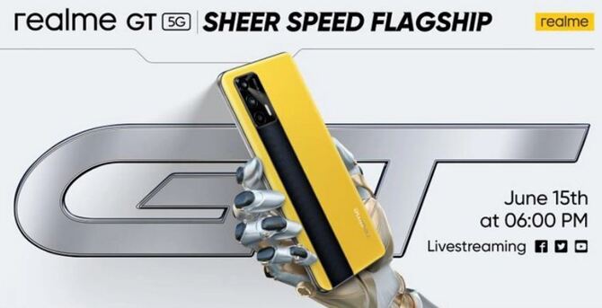 ১৫ জুন বিশ্ব বাজারে আসছে ‘রিয়েলমি জিটি ৫জি’